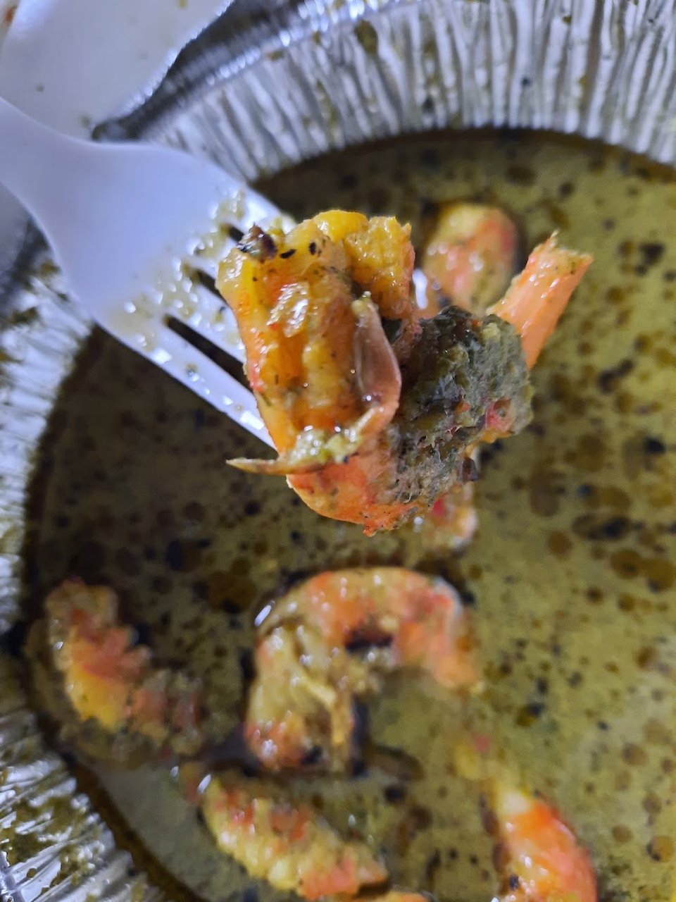 Grilled Shrimp in Garlic Sauce