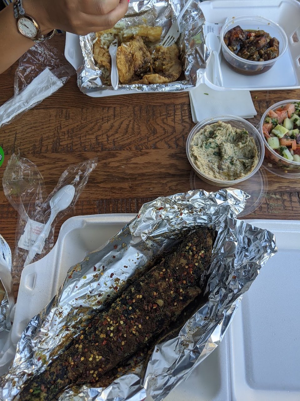 Grilled Sea Bass